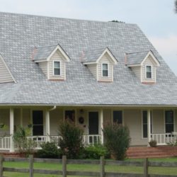Very large, rural home with new shingle roof